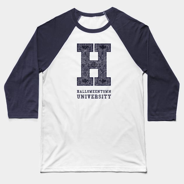 Halloweentown University Baseball T-Shirt by Sticus Design